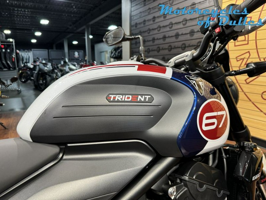 new 2025 Triumph Trident