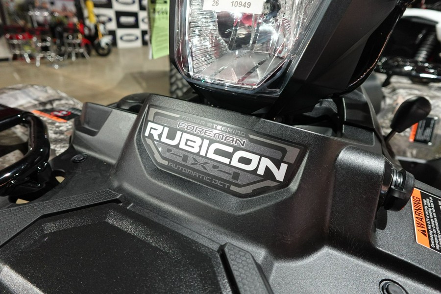 2026 Honda FourTrax Foreman Rubicon 4x4 Automatic DCT EPS