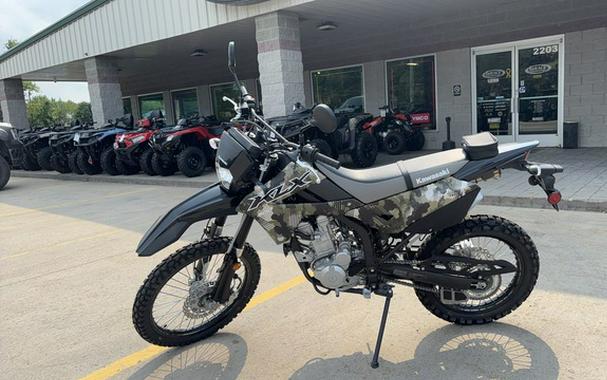 2026 Kawasaki KLX300 Cypher Camo Beige