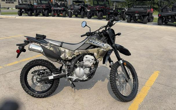 2026 Kawasaki KLX300 Cypher Camo Beige