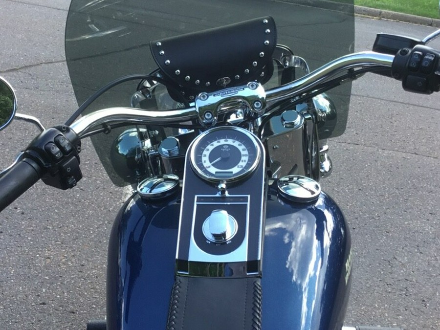 2016 Harley-Davidson® Softail® Deluxe Custom Color Cosmic Blue Pearl
