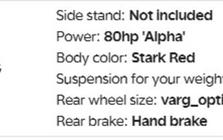 2024 Stark VARG Alpha Enduro 18"_80HP