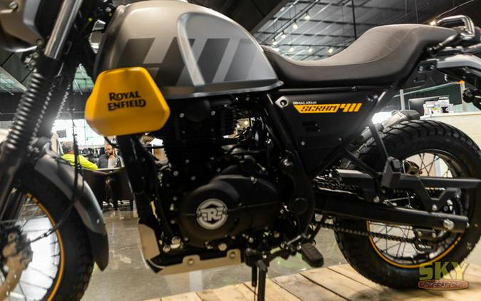 2023 Royal Enfield Scram 411 Graphite Yellow