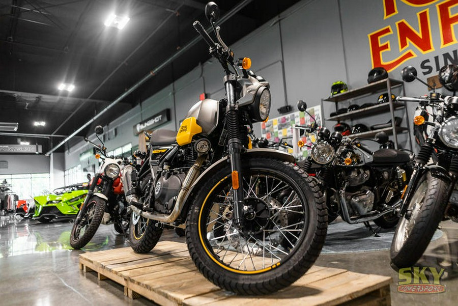 2023 Royal Enfield Scram 411 Graphite Yellow