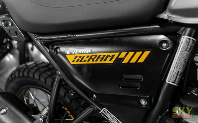 2023 Royal Enfield Scram 411 Graphite Yellow