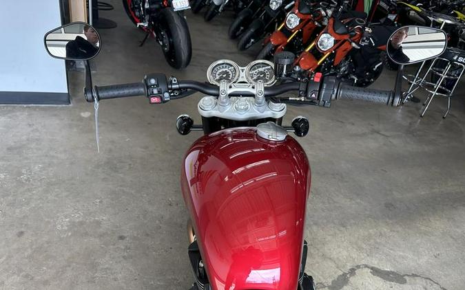 2024 Triumph Speed Twin 1200 Carnival Red/Storm Grey