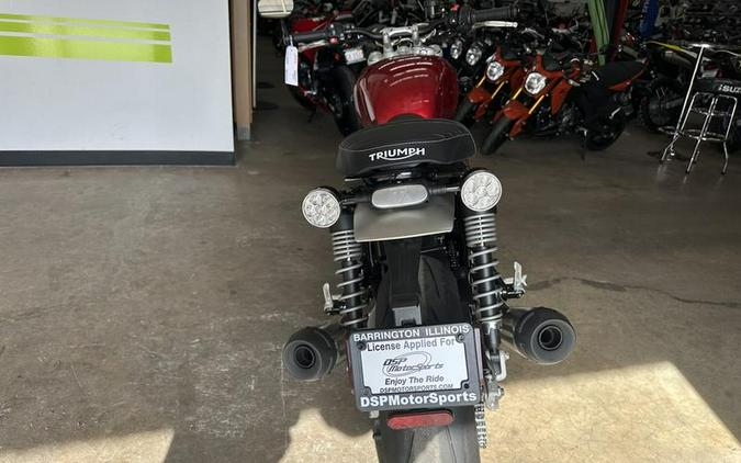 2024 Triumph Speed Twin 1200 Carnival Red/Storm Grey