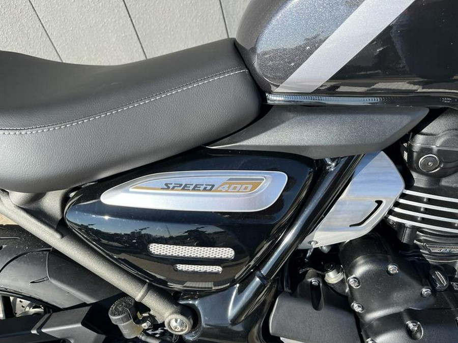 2025 Triumph Speed 400 Phantom Black / Storm Grey