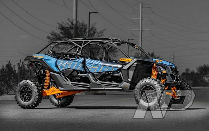 2026 Can-Am Maverick X3 Max RS Turbo RR Scandi Blue & Orange Crush