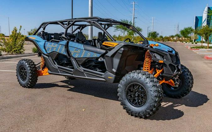 2026 Can-Am Maverick X3 Max RS Turbo RR Scandi Blue & Orange Crush