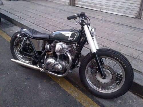 kawasaki w650 chopper