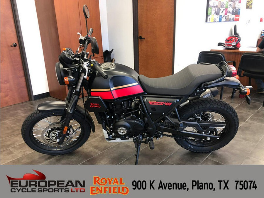 2023 Royal Enfield Scram 411 Blazing Black