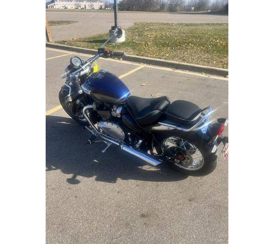 2024 Triumph Bonneville Speedmaster Pacific Blue/Silver Ice