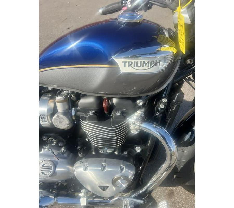2024 Triumph Bonneville Speedmaster Pacific Blue/Silver Ice