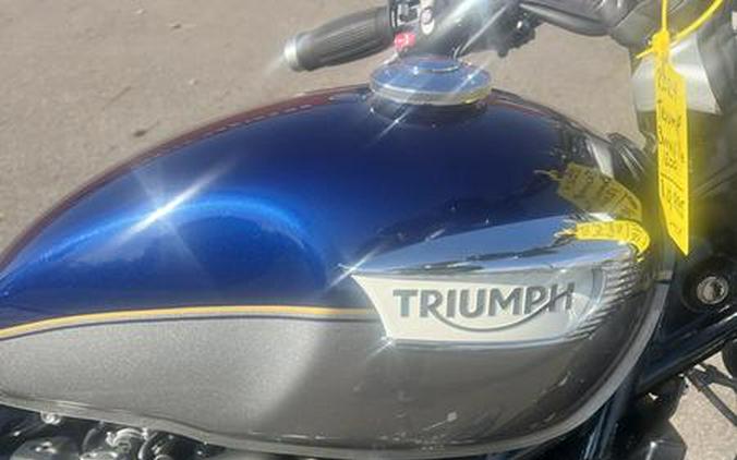2024 Triumph Bonneville Speedmaster Pacific Blue/Silver Ice