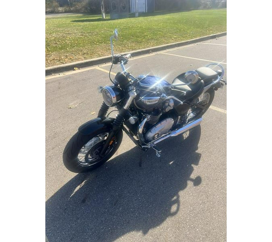 2024 Triumph Bonneville Speedmaster Pacific Blue/Silver Ice