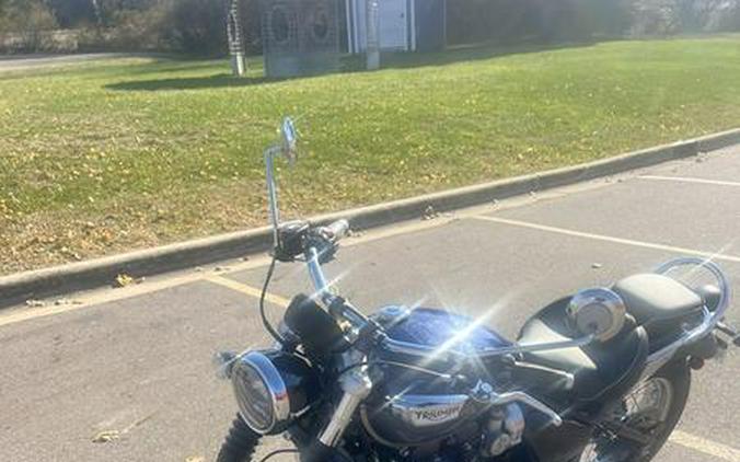 2024 Triumph Bonneville Speedmaster Pacific Blue/Silver Ice