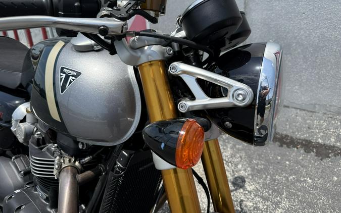 2023 Triumph Thruxton RS Competition Green/Silver Ice - C4960C