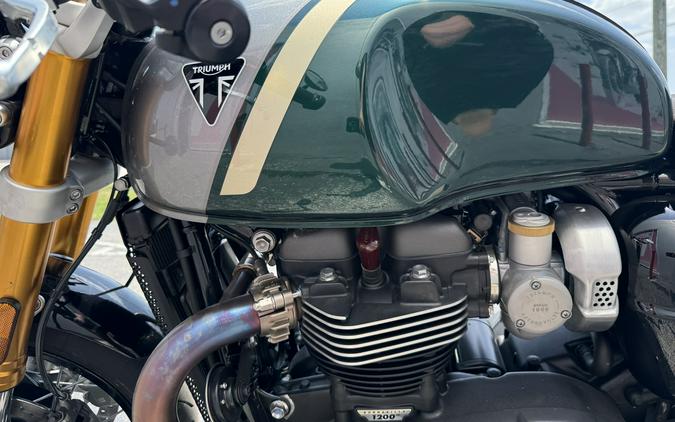 2023 Triumph Thruxton RS Competition Green/Silver Ice - C4960C