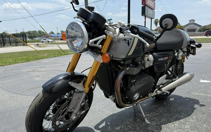 2023 Triumph Thruxton RS Competition Green/Silver Ice - C4960C