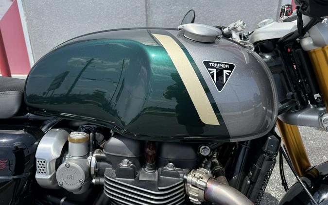 2023 Triumph Thruxton RS Competition Green/Silver Ice - C4960C