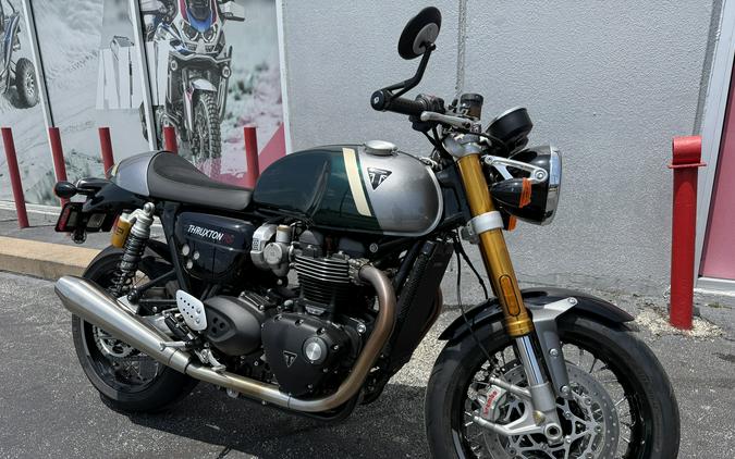 2023 Triumph Thruxton RS Competition Green/Silver Ice - C4960C
