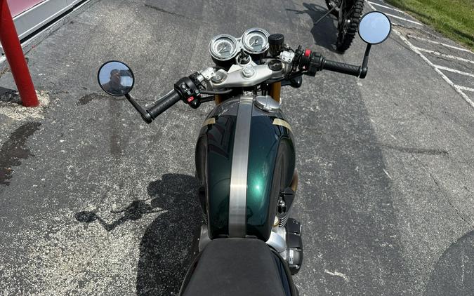 2023 Triumph Thruxton RS Competition Green/Silver Ice - C4960C