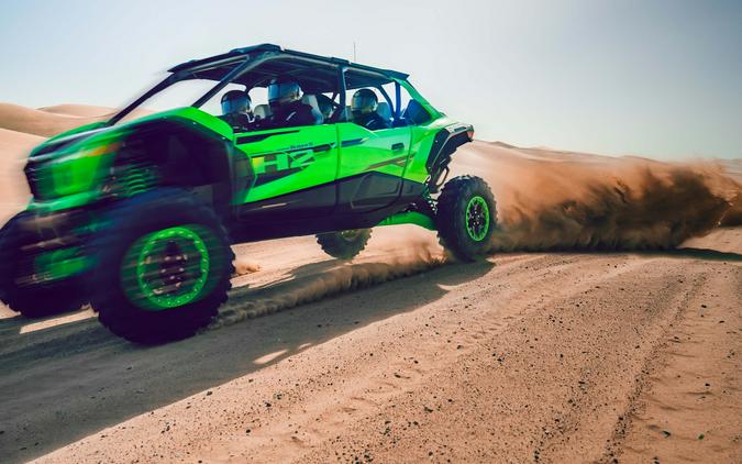 2026 KAWASAKI TERYX5 H2 Deluxe eS Lime Green/Flat Ebony - KA501534