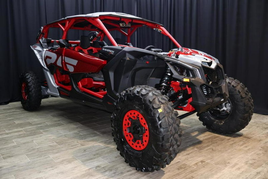 2024 Can-Am® Maverick X3 MAX RS Turbo Fiery Red & Hyper Silver