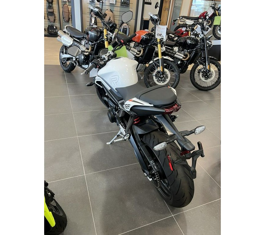 2025 Triumph Street Triple 765 R Pure White