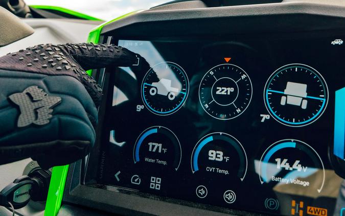 2026 KAWASAKI TERYX5 H2 Deluxe eS Lime Green/Flat Ebony - KA501638