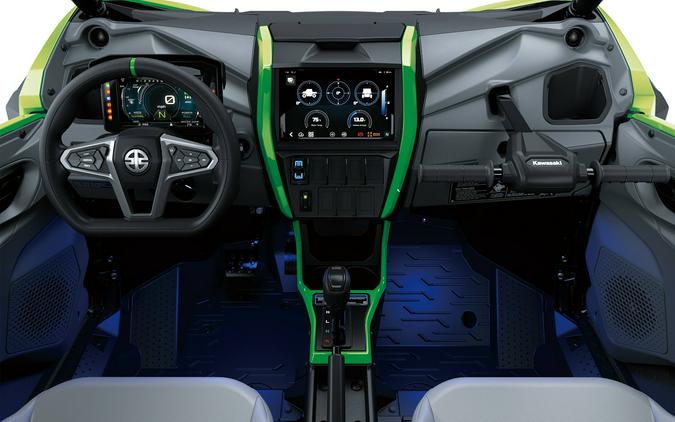 2026 KAWASAKI TERYX5 H2 Deluxe eS Lime Green/Flat Ebony - KA501638