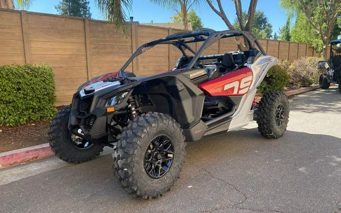 2024 Can-Am® Maverick X3 DS Turbo Fiery Red & Hyper Silver