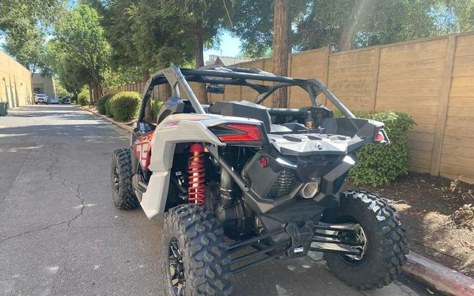 2024 Can-Am® Maverick X3 DS Turbo Fiery Red & Hyper Silver