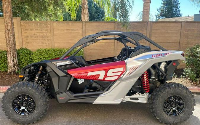 2024 Can-Am® Maverick X3 DS Turbo Fiery Red & Hyper Silver