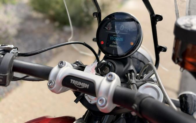 2024 Triumph Scrambler 1200 X Carnival Red
