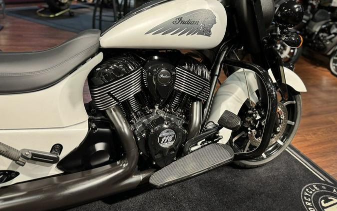 2019 Indian Motorcycle® Springfield® Dark Horse® White Smoke