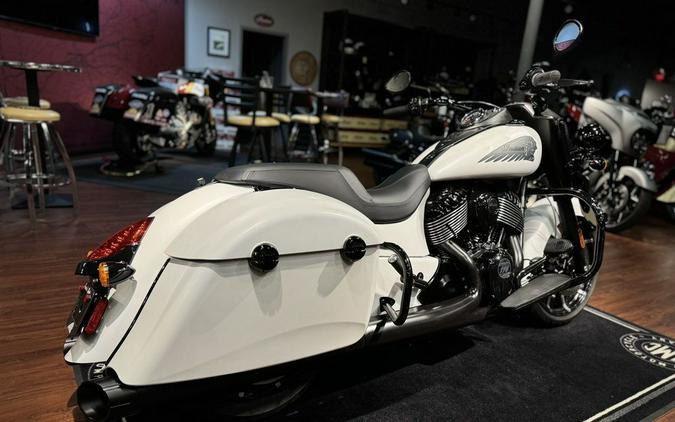 2019 Indian Motorcycle® Springfield® Dark Horse® White Smoke