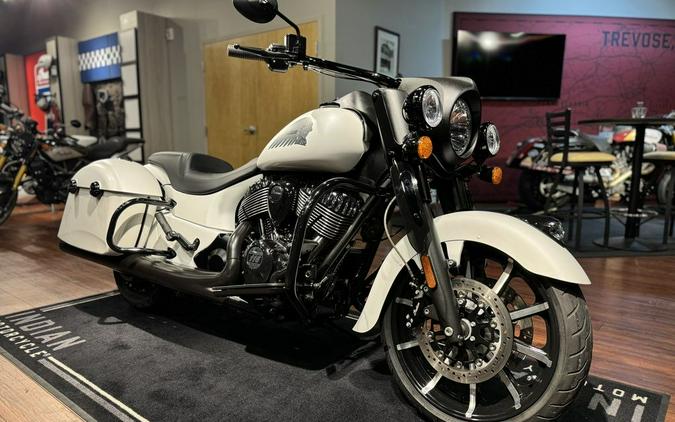 2019 Indian Motorcycle® Springfield® Dark Horse® White Smoke