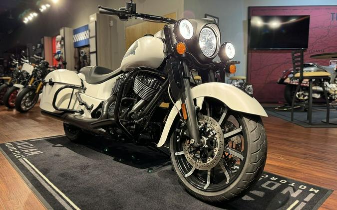 2019 Indian Motorcycle® Springfield® Dark Horse® White Smoke