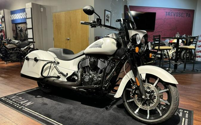 2019 Indian Motorcycle® Springfield® Dark Horse® White Smoke