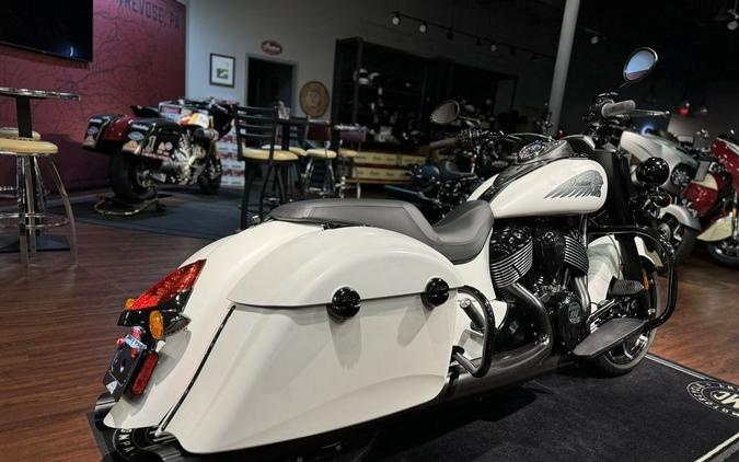 2019 Indian Motorcycle® Springfield® Dark Horse® White Smoke