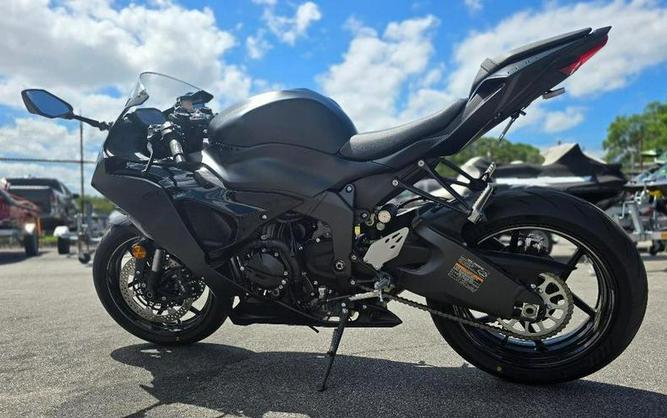 2024 Kawasaki Ninja® ZX™-6R Metallic Flat Spark Black/Ebony