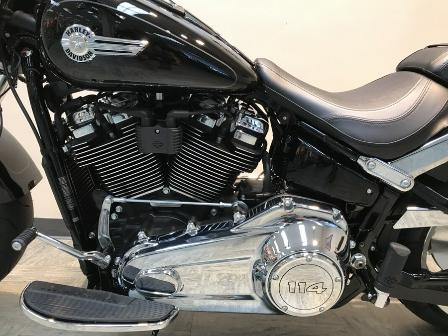 2024 Harley-Davidson Fat Boy 114 Vivid Black FLFBS