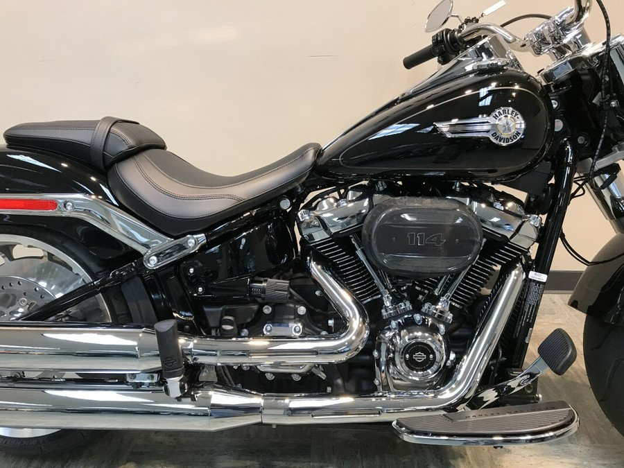 2024 Harley-Davidson Fat Boy 114 Vivid Black FLFBS