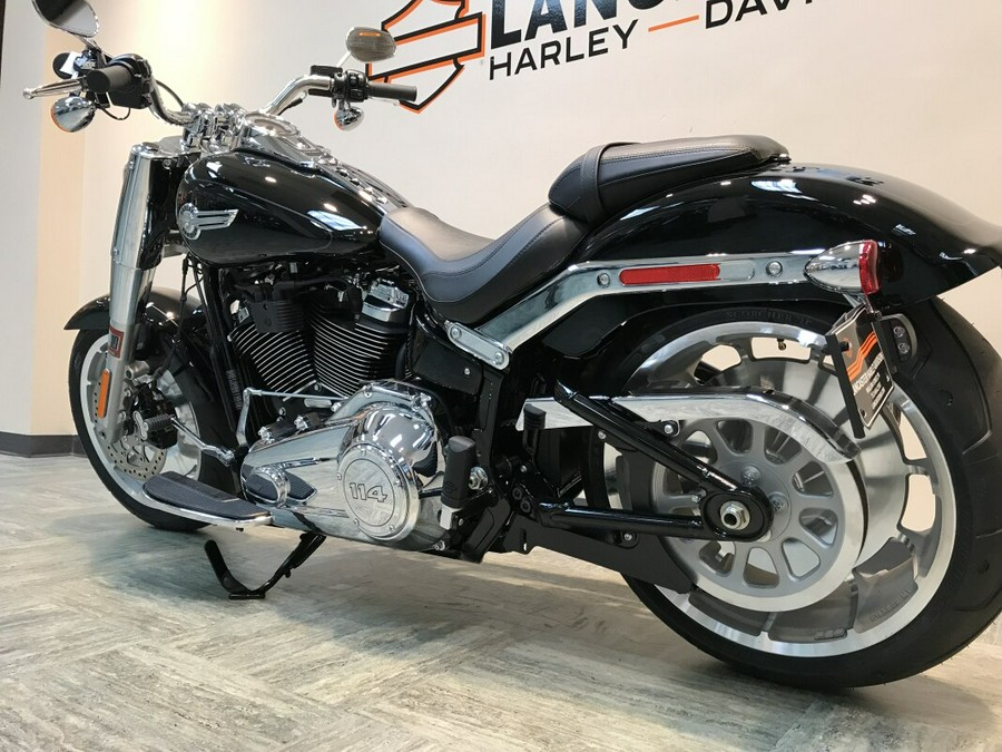 2024 Harley-Davidson Fat Boy 114 Vivid Black FLFBS