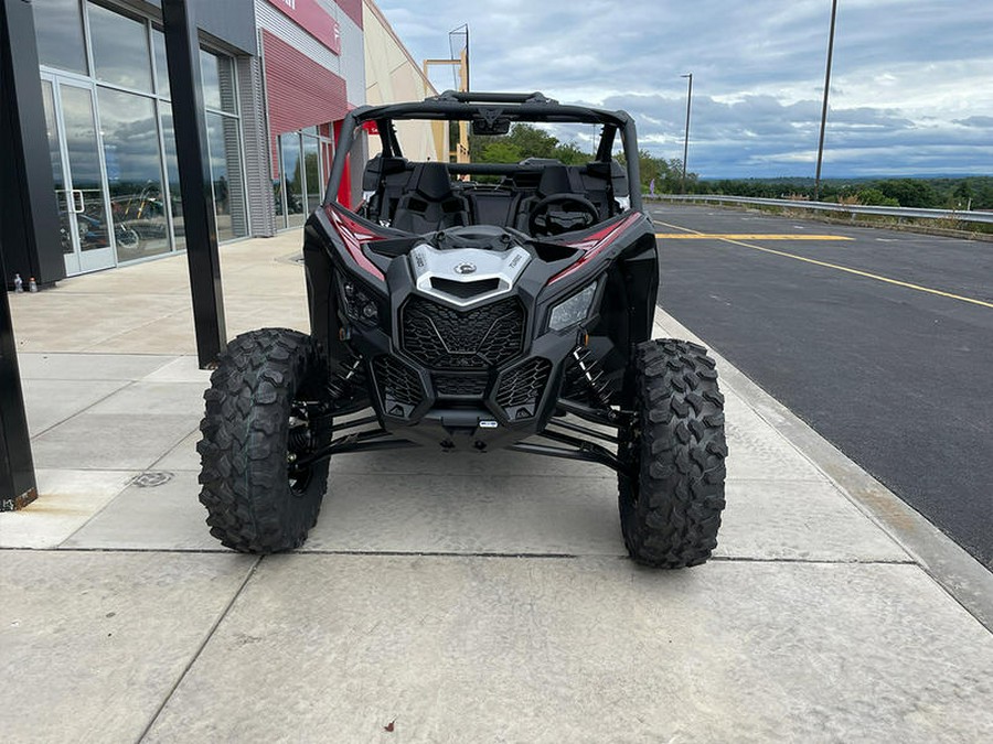 2024 Can-Am® Maverick X3 DS Turbo Fiery Red & Hyper Silver