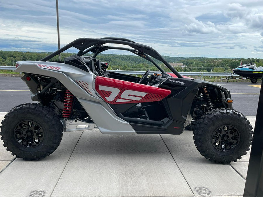 2024 Can-Am® Maverick X3 DS Turbo Fiery Red & Hyper Silver