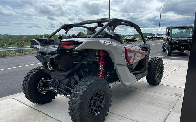 2024 Can-Am® Maverick X3 DS Turbo Fiery Red & Hyper Silver