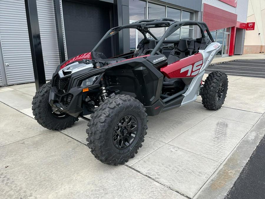 2024 Can-Am® Maverick X3 DS Turbo Fiery Red & Hyper Silver